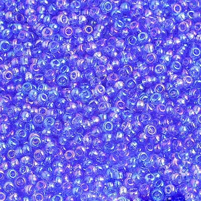 Preciosa Ornela 10/0 Preciosa Seed Beads 10/0 Ice Blue Iris Transparent, Preciosa Seed Beads