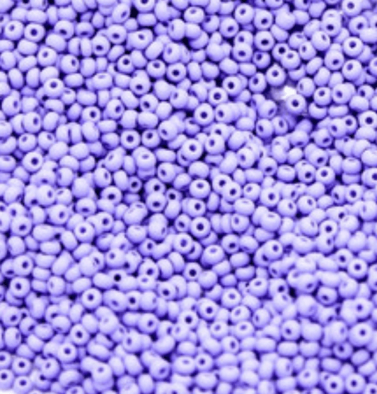 Preciosa Ornela 11/0 Preciosa Seed Beads 10/0 Lavender MATTE Permalux Opaque Preciosa Seed Beads