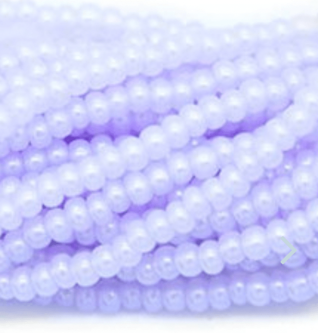 Preciosa 10/0 Preciosa Seed Beads 10/0 Lavender Opal Pearl Terra Preciosa Seed Beads *Limited time Hank 2023*
