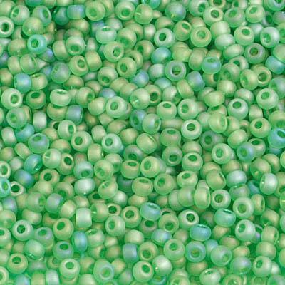 Sundaylace Creations & Bling 10/0 Preciosa Seed Beads 10/0 Light Green AB Matte Transparent, Preciosa Seed Beads