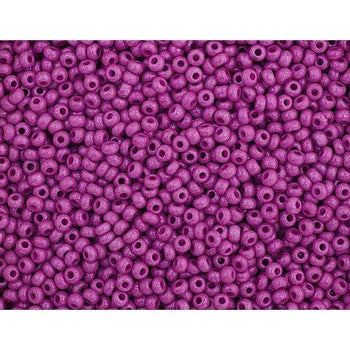 Sundaylace Creations & Bling 10/0 Preciosa Seed Beads 10/0 Lilac Dyed Opaque, Preciosa Seed Beads