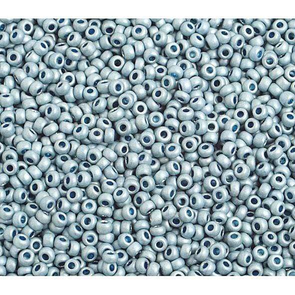 Sundaylace Creations & Bling 10/0 Preciosa Seed Beads 10/0 METALLIC BLUE  MATTE TERRA COLOUR Preciosa Seed bead