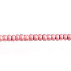Preciosa Ornela 10/0 Preciosa Seed Beads 10/0 Metallic Dark Pink MATTE TERRA COLOUR Preciosa Seed Bead ~40g *HANK