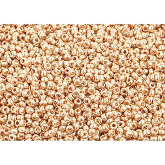 Sundaylace Creations & Bling 10/0 Preciosa Seed Beads 10/0 Metallic Gold Solgel Preciosa Seedbeads