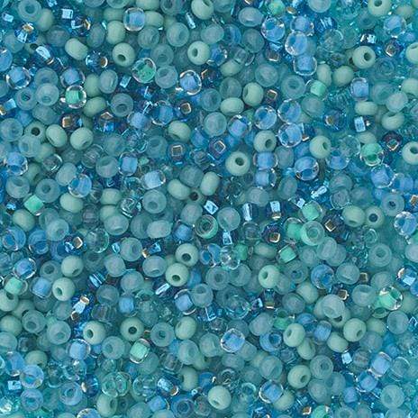 Sundaylace Creations & Bling 10/0 Preciosa Seed Beads 10/0 Miami Surf Mixed Preciosa Seed Beads