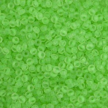 Sundaylace Creations & Bling 10/0 Preciosa Seed Beads 10/0 Transparent Neon Green Preciosa Seed Bead