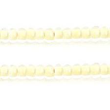 Sundaylace Creations & Bling 10/0 Preciosa Seed Beads 10/0 Pale Yellow Colour lined Terra Preciosa Seed Beads