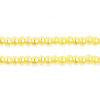 Sundaylace Creations & Bling 10/0 Preciosa Seed Beads 10/0 Pale Yellow Pearl Opaque Dyed  Preciosa Seed Beads