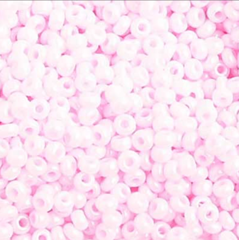 Sundaylace Creations & Bling 10/0 Preciosa Seed Beads 10/0 Pink Dyed Opaque, Preciosa Seed Beads #65001154