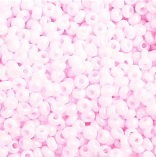 Sundaylace Creations & Bling 10/0 Preciosa Seed Beads 10/0 Pink Dyed Opaque, Preciosa Seed Beads #65001154
