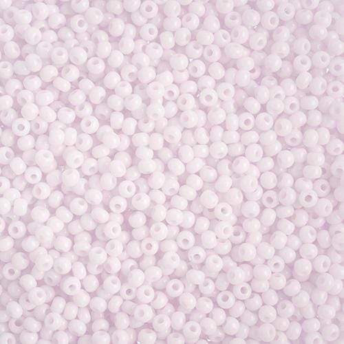 Sundaylace Creations & Bling 10/0 Preciosa Seed Beads 10/0 Pink Opaque Natural,  Preciosa Seed Bead