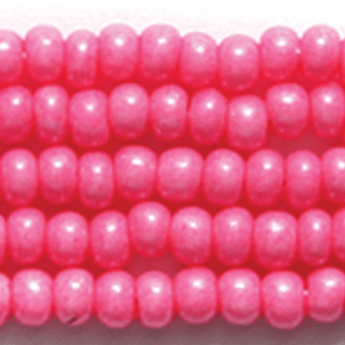 10/0 Pink Terra Opaque, Preciosa Seed Beads *Limited time Hank 10/0 Preciosa Seed Beads