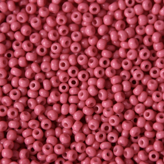 Preciosa Ornela 10/0 Preciosa Seed Beads 10/0 Raspberry Dark Pink Solgel, Preciosa Seed Beads *NEW*