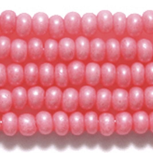 Preciosa Ornela 10/0 Preciosa Seed Beads 10/0 Rose Pink Pearl Terra Opaque, Preciosa Seed Beads *Limited time Hank