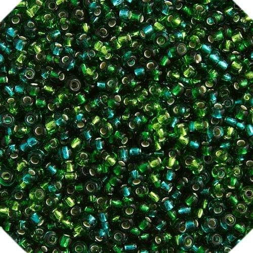 Sundaylace Creations & Bling 10/0 Preciosa Seed Beads 10/0 Seagreen Mix Silver Lined, Preciosa Seed Beads