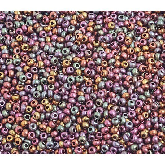 Sundaylace Creations & Bling 10/0 Preciosa Seed Beads 10/0 Shiny Copper AB, Preciosa Seed Beads