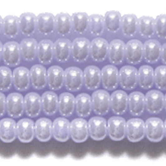 Preciosa Ornela 10/0 Preciosa Seed Beads 10/0 Soft Lavender LUSTER Opaque, Preciosa Seed Beads *Hank