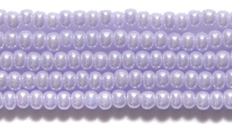 Preciosa Ornela 10/0 Preciosa Seed Beads 10/0 Soft Lavender LUSTER Opaque, Preciosa Seed Beads *Hank