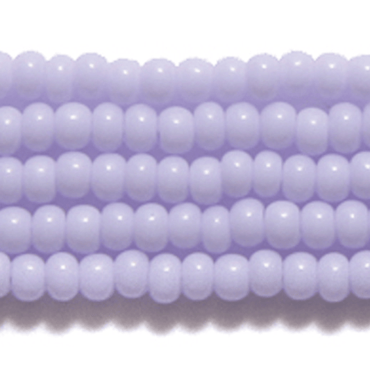 Preciosa Ornela 10/0 Preciosa Seed Beads 10/0 Soft Lavender Opaque, Preciosa Seed Beads *Limited time Hank 2022*