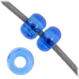 Preciosa Ornela 11/0 Preciosa Seed Beads 11/0 Blue AB Transparent Preciosa Seed Bead