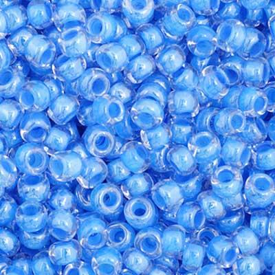 Sundaylace Creations & Bling 11/0 Preciosa Seed Beads 11/0 Blue Colour lined, *Light Blue* Preciosa Seed Beads