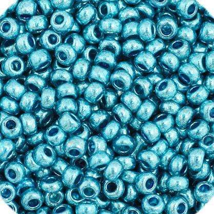Preciosa Ornela 11/0 Preciosa Seed Beads 11/0 Blue Metallic Preciosa Seed Bead