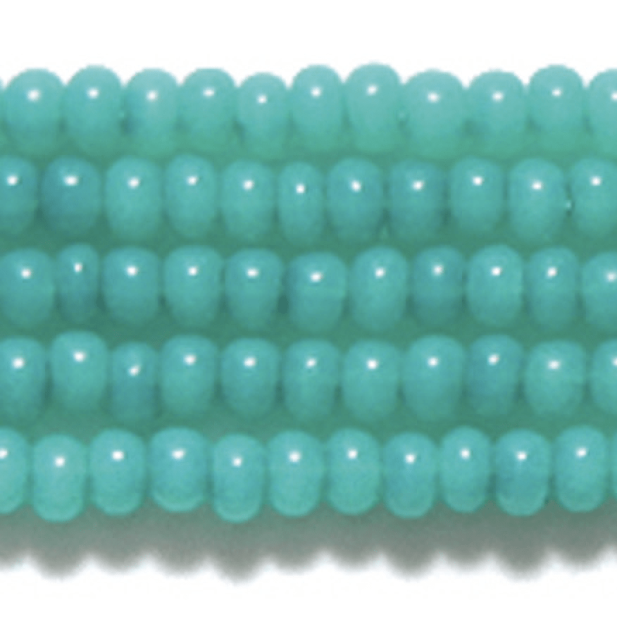 Preciosa Ornela 11/0 Preciosa Seed Beads 11/0 Bright Green Alabaster *Opal Dyed Preciosa Seed Beads *Limited time Hank