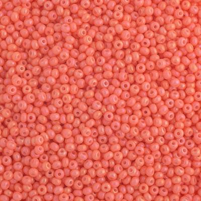 Preciosa Ornela 11/0 Preciosa Seed Beads 11/0 Chalk Pink Solgel *Coral Pink*, Preciosa Seed Bead
