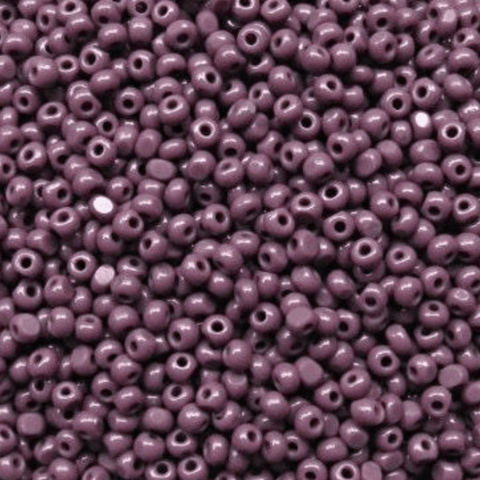 11/0 Charlotte Cut Seed Bead- Opaque Amethyst Purple *10g Hank* Charlotte Cut Seedbeads