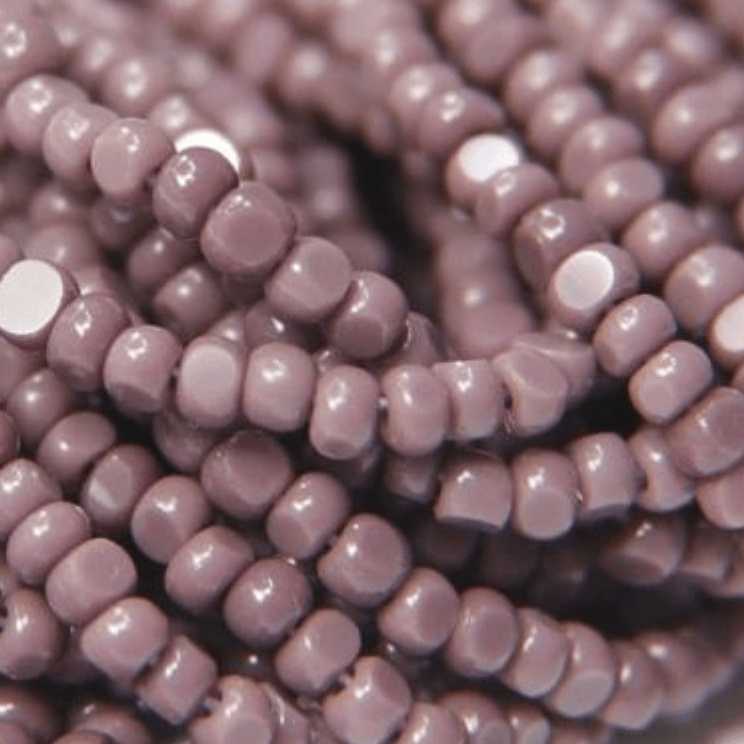 11/0 Charlotte Cut SHEEN India Seed Bead- Opaque Amethyst Purple *10g Hank* Charlotte Cut Seedbeads