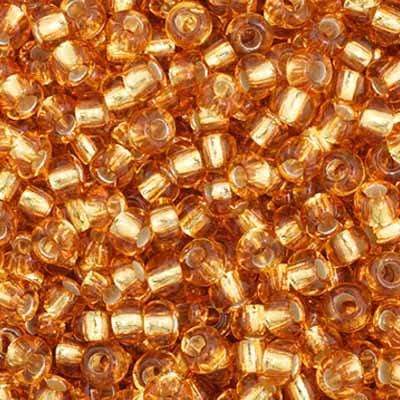 Preciosa Ornela 11/0 Preciosa Seed Beads 11/0 Gold Silver Lined, Preciosa Seed Bead