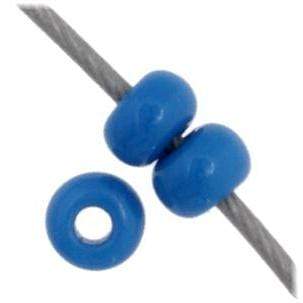 Preciosa Ornela 11/0 Preciosa Seed Beads 11/0 Medium Blue Opaque Precoisa Seed Beads