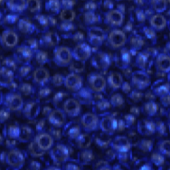 Preciosa Ornela 11/0 Preciosa Seed Beads 11/0 Navy Blue Transparent Preciosa Seed Bead