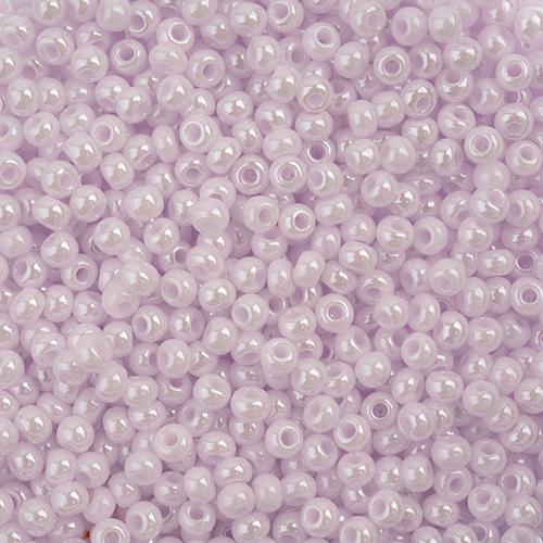 Preciosa Ornela 11/0 Preciosa Seed Beads 11/0 Opaque Natural Pink Luster Preciosa Seed Bead