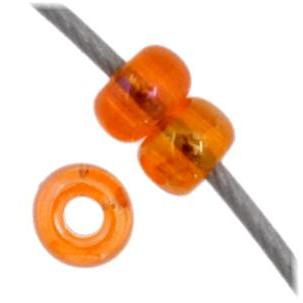Preciosa Ornela 11/0 Preciosa Seed Beads 11/0 Orange AB Transparent, Precoisa Seed Beads
