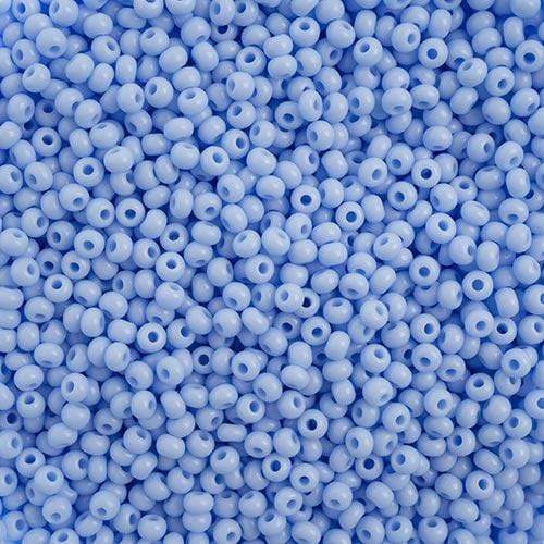 Preciosa Ornela 11/0 Preciosa Seed Beads 11/0 Powder Blue Opaque, Preciosa Seed Bead