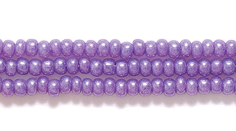 Preciosa Ornela 11/0 Preciosa Seed Beads 11/0 Purple on Alabaster Dyed Preciosa Seed Beads *Hank