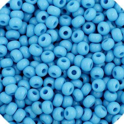 Preciosa Ornela 11/0 Preciosa Seed Beads 11/0 Turquoise *Blue* Opaque  Preciosa Seed Bead