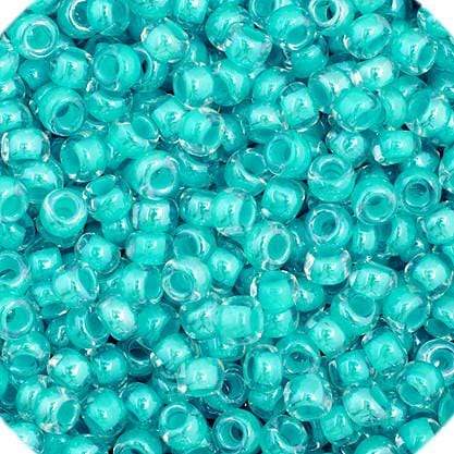 Sundaylace Creations & Bling 11/0 Preciosa Seed Beads 11/0 Turquoise Colour lined Preciosa Seed Bead