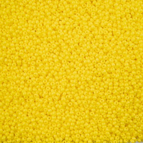 Preciosa Ornela 11/0 Preciosa Seed Beads 11/0 Yellow Intensive Terra Preciosa Seed Beads