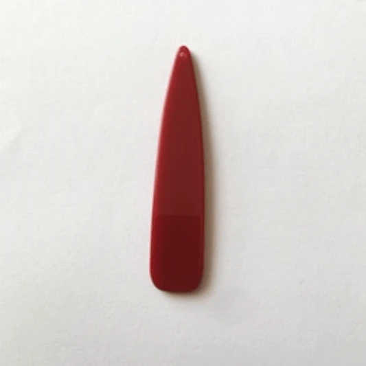 Sundaylace Creations & Bling Resin Gems 12*54mm Pastel Long Teardrops, One hole, Acrylic Resin Gems