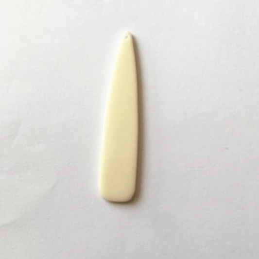 Sundaylace Creations & Bling Resin Gems 12*54mm Pastel Long Teardrops, One hole, Acrylic Resin Gems