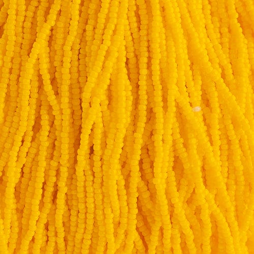 Sundaylace Creations & Bling Charlotte Cut Seedbeads 15/0 Charlotte Cut Czech Seed Bead- Opaque Gold Yellow *10g *NEW*