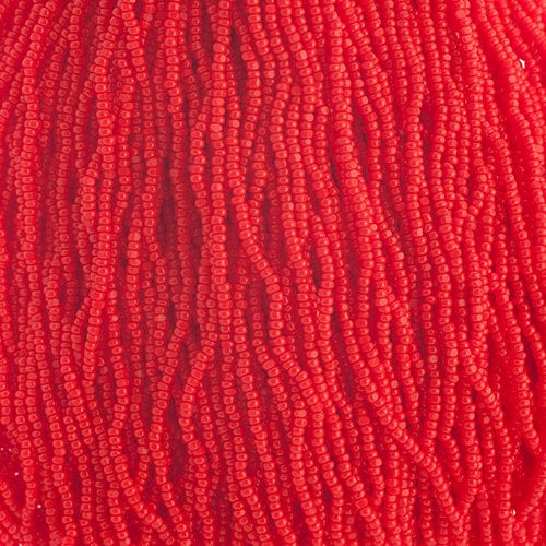 Sundaylace Creations & Bling Charlotte Cut Seedbeads 15/0 Charlotte Cut Czech Seed Bead- Opaque Light Red *10g *NEW*