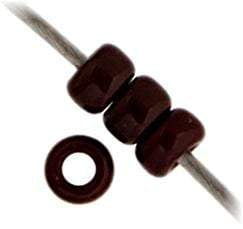 Miyuki 15/0 Seed Beads Miyuki Seed Bead 15/0 Chocolate Brown Opaque