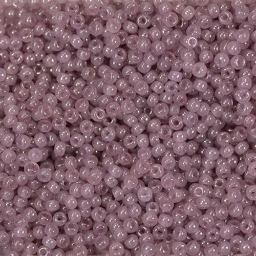 Miyuki 15/0 Seed Beads Miyuki Seed Bead 15/0 Rosey Mauve Opaque (2373v)