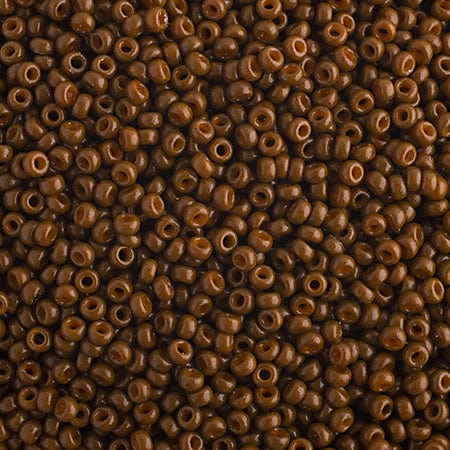 Miyuki 15/0 Seed Beads Miyuki Seed Bead 15/0 Sienna Opaque Duracoat