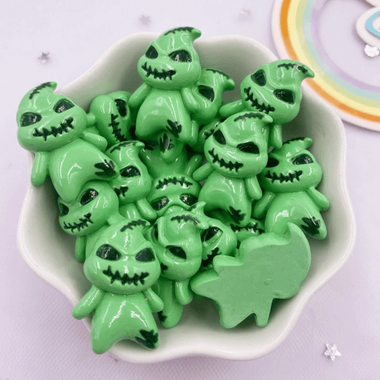 17*25mm "Oogie Boogie" Character Odd Shape, Glue on, Resin Gems (Sold in pair) Resin Gems