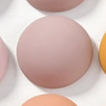 Sundaylace Creations & Bling Resin Gems 19mm Mauve Pink/Purple 19mm Mixed Matte Dome Round, Glue on, Resin Gems