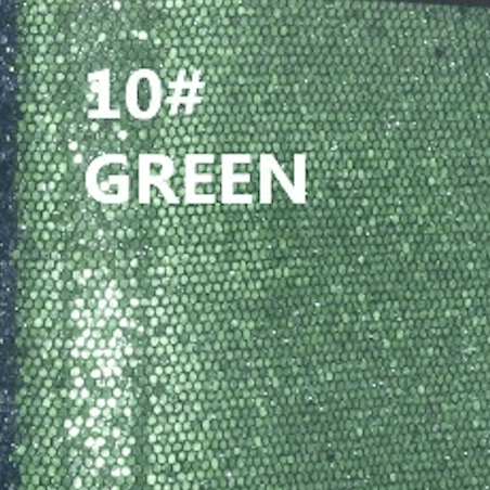 Leatherette Basics Emerald Green Glitter 20*22cm Glitter Small grid Mermaid Texture Leatherette, Sold in sheet